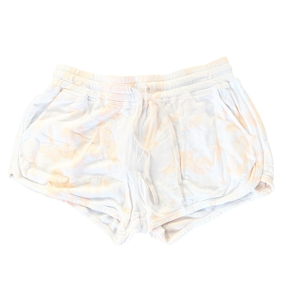 Anthropologie’s Sundry Pop Orange Tie-Dye Shorts, Size 2/M New w/Tag $106